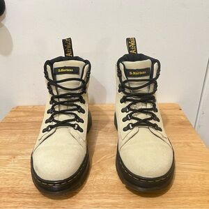 Dr. Martens Women's Combs Suede Utility Boots (pre-owned) Size 5